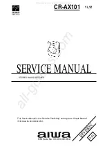 AI CR-AX101 Service Manual preview