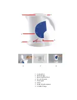 Предварительный просмотр 2 страницы Aibena Sun Cordless kettle Operating Instructions