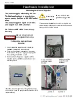 Preview for 8 page of AIC WAIKATO Expresso 72560 Installation Manual