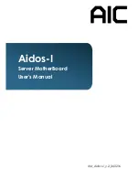 AIC Aidos-I User Manual preview