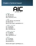 Предварительный просмотр 165 страницы AIC apollo User Manual