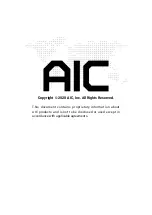 Preview for 4 page of AIC HA201-PV User Manual