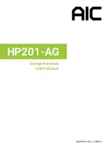 AIC HP201-AG User Manual preview