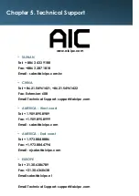 Preview for 104 page of AIC J3016-01 Manual