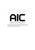 Preview for 4 page of AIC J4024-02 User Manual