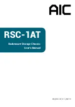 AIC RSC-1AT User Manual предпросмотр