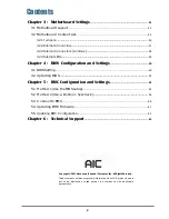 Preview for 3 page of AIC SB110-CT User Manual