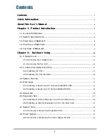 Preview for 2 page of AIC SB221-GE User Manual