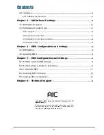 Preview for 3 page of AIC SB221-GE User Manual