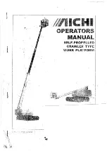 Aichi ISR-403J Operator'S Manual preview