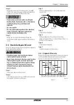 Предварительный просмотр 41 страницы Aichi SR12CSM Operation Manual With Maintenance Information