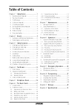 Preview for 5 page of Aichi SV06CNL Operation Manual With Maintenance Information