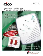 Aico Carbon Monoxide Alarm Ei 225EN Product Manual preview