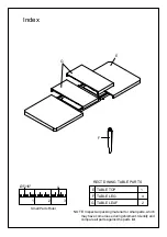 Предварительный просмотр 2 страницы Aico MICHAEL AMINI Penthouse 9033000-130 Assembly Instructions