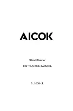 Preview for 1 page of Aicok BL1030-UL Instruction Manual