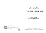 Aicok CG9220 Instruction Manual preview