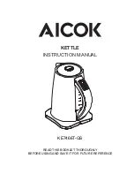 Preview for 1 page of Aicok KE7466T-GS Instruction Manual