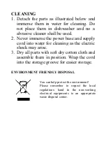 Preview for 6 page of Aicok XB523 Instruction Manual