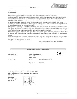 Предварительный просмотр 21 страницы Aicon Air DAC 3060 Instructions For Use Manual