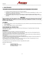 Preview for 15 page of Aicon Air DAC0061 Instructions For Use Manual