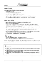 Preview for 4 page of Aicon Air DAC3040 Instructions For Use Manual