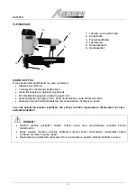 Preview for 3 page of Aicon Air DAC3050 Instructions For Use Manual