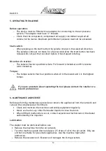 Preview for 14 page of Aicon Air DAC3115 Instructions For Use Manual