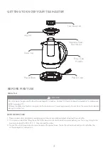 Предварительный просмотр 6 страницы AICOOK INTELLIGENT TEA MASTER User Manual