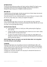 Preview for 2 page of aidapt 5021196609285 Usage And Maintenance Instructions