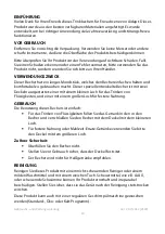 Preview for 10 page of aidapt 5021196609421 Usage And Maintenance Instructions