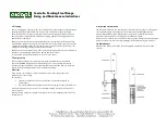 Предварительный просмотр 2 страницы aidapt Constella Perching Stool VG873 Fixing And Maintenance Instructions