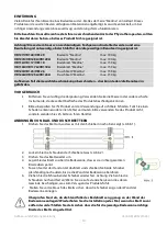 Предварительный просмотр 10 страницы aidapt Medina VR116 Fixing And Maintenance Instructions