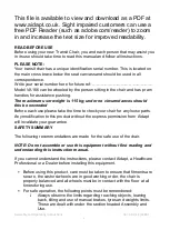 Preview for 2 page of aidapt SGLY00100818A Assembly And Operating Instructions Manual