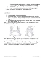 Preview for 3 page of aidapt SGLY00100818A Assembly And Operating Instructions Manual