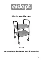 Preview for 7 page of aidapt Strolley Fixing And Maintenance Instructions