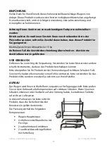 Preview for 14 page of aidapt Strolley Fixing And Maintenance Instructions