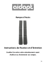 Preview for 5 page of aidapt VA140 Fitting And Maintenance Instructions