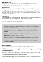 Preview for 2 page of aidapt VA170 Range Assembly And Operating Instructions Manual