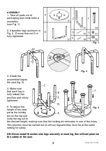 Предварительный просмотр 3 страницы aidapt VB511AB Fixing And Maintenance Instructions