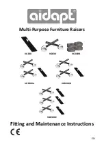 Preview for 1 page of aidapt VG830 Fitting And Maintenance Instructions