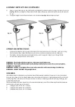 Preview for 6 page of aidapt VG832B Fixing And Maintenance Instructions