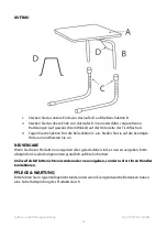 Предварительный просмотр 11 страницы aidapt VG840 Fixing And Maintenance Instructions