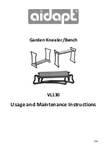 aidapt VL130 Usage And Maintenance Instructions предпросмотр