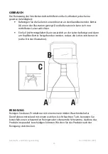 Preview for 11 page of aidapt VM937 Usage And Maintenance Instructions