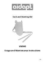 aidapt VM945 Usage And Maintenance Instructions preview