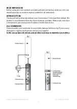 Предварительный просмотр 2 страницы aidapt VR161G Fixing And Maintenance Instructions