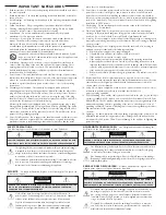 Preview for 2 page of Aigis Mechtronics HS9303 Series Installation And Operating Instructions Manual