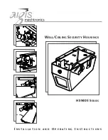 Aigis Mechtronics HS9405 Series Installation And Operating Instructions Manual предпросмотр