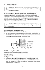 Preview for 10 page of Aigis Mechtronics MLA2DN25IR Installation And Operating Instructions Manual