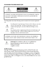 Предварительный просмотр 4 страницы Aigis Mechtronics MLAR Fixed Focal Series Installation And Operating Instructions Manual